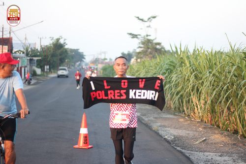 Race photo from Kediri Half Marathon 2024