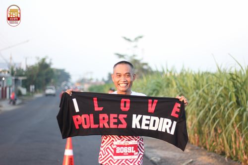 Race photo from Kediri Half Marathon 2024