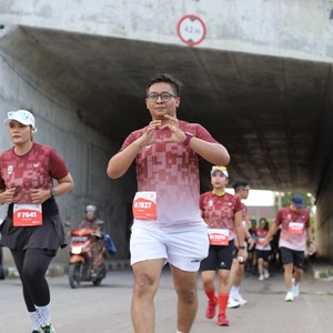 Race photo from KEDIRI HALF MARATHON 2026