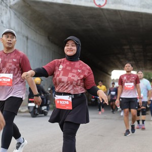 Race photo from KEDIRI HALF MARATHON 2026