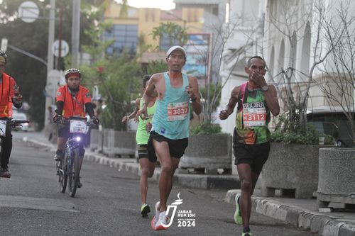 Race photo from Jabar Run 10K 2024