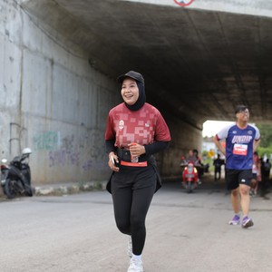 Race photo from KEDIRI HALF MARATHON 2026