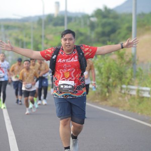 Race photo from KEDIRI HALF MARATHON 2026