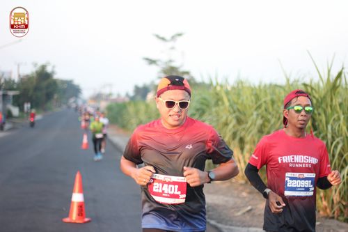 Race photo from Kediri Half Marathon 2024