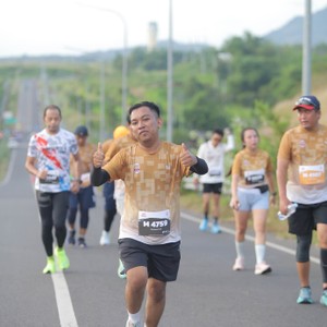 Race photo from KEDIRI HALF MARATHON 2026