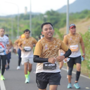 Race photo from KEDIRI HALF MARATHON 2026