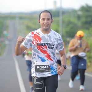Race photo from KEDIRI HALF MARATHON 2026