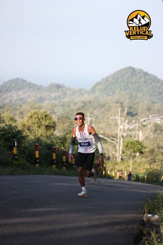 Race photo from Kelud Vertical Challenge 2024