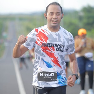 Race photo from KEDIRI HALF MARATHON 2026