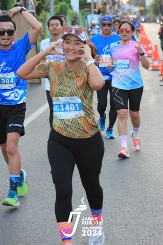 Race photo from Jabar Run 10K 2024