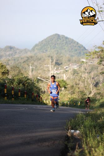 Race photo from Kelud Vertical Challenge 2024