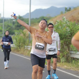 Race photo from KEDIRI HALF MARATHON 2026