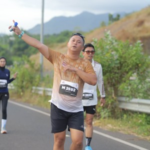 Race photo from KEDIRI HALF MARATHON 2026