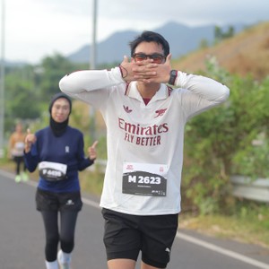 Race photo from KEDIRI HALF MARATHON 2026