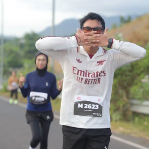 Race photo from KEDIRI HALF MARATHON 2026
