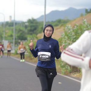 Race photo from KEDIRI HALF MARATHON 2026