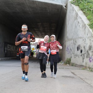 Race photo from KEDIRI HALF MARATHON 2026