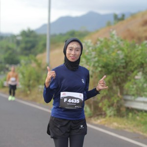Race photo from KEDIRI HALF MARATHON 2026