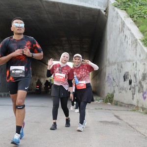 Race photo from KEDIRI HALF MARATHON 2026