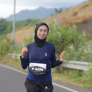 Race photo from KEDIRI HALF MARATHON 2026