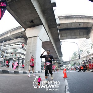 Race photo from SMARTFREN RUN 2026