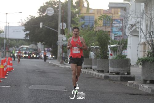 Race photo from Jabar Run 10K 2024