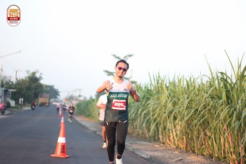 Race photo from Kediri Half Marathon 2024