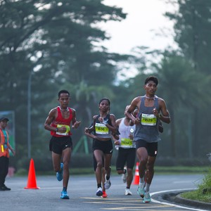 Race photo from BOGORUN 2026