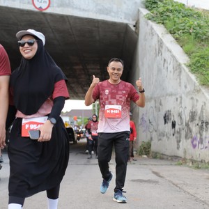 Race photo from KEDIRI HALF MARATHON 2026