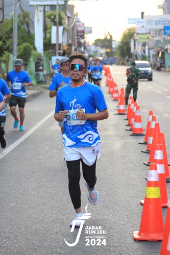 Race photo from Jabar Run 10K 2024