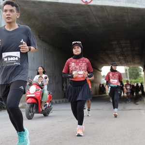 Race photo from KEDIRI HALF MARATHON 2026