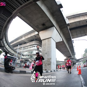 Race photo from SMARTFREN RUN 2026