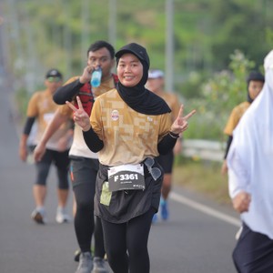 Race photo from KEDIRI HALF MARATHON 2026
