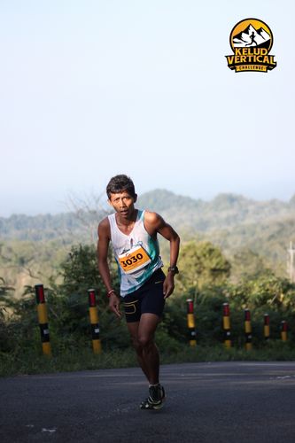 Race photo from Kelud Vertical Challenge 2024