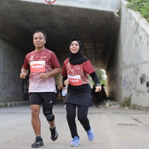 Race photo from KEDIRI HALF MARATHON 2026