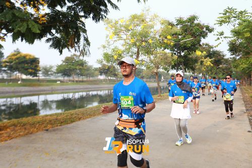 Race photo from ISOPlus Run 2024 Jakarta