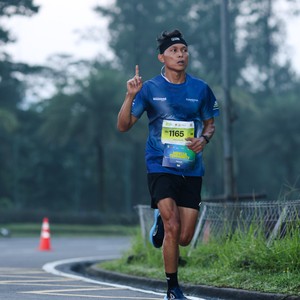 Race photo from BOGORUN 2026