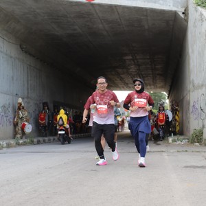 Race photo from KEDIRI HALF MARATHON 2026