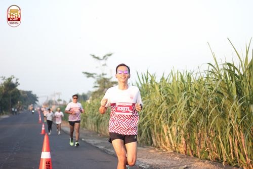 Race photo from Kediri Half Marathon 2024
