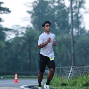 Race photo from BOGORUN 2026