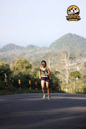 Race photo from Kelud Vertical Challenge 2024