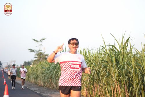 Race photo from Kediri Half Marathon 2024