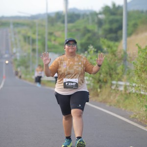 Race photo from KEDIRI HALF MARATHON 2026