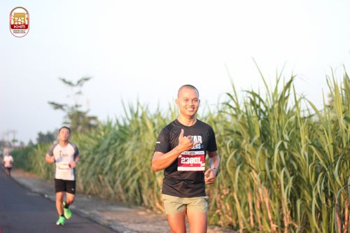 Race photo from Kediri Half Marathon 2024