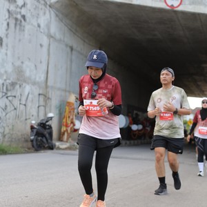 Race photo from KEDIRI HALF MARATHON 2026