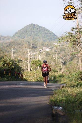 Race photo from Kelud Vertical Challenge 2024