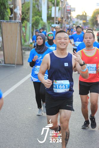 Race photo from Jabar Run 10K 2024