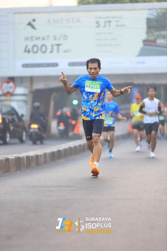 Race photo from SURABAYA ISOPLUS MARATHON 2025