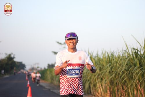 Race photo from Kediri Half Marathon 2024