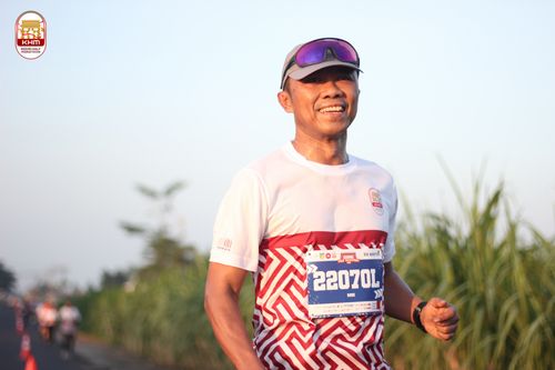 Race photo from Kediri Half Marathon 2024